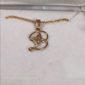 Letter B necklace